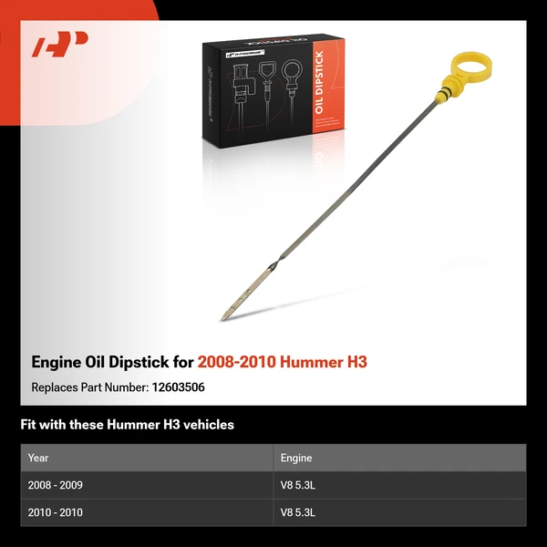 Engine Oil Dipstick for 2008-2010 Hummer H3