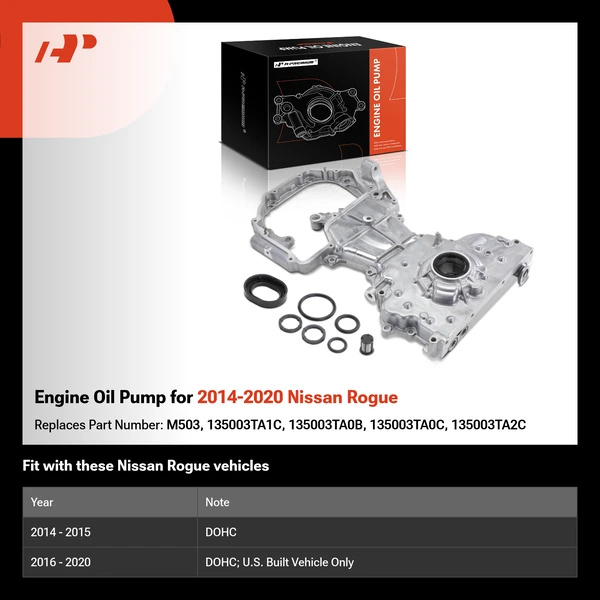 Engine Oil Pump for 2014-2020 Nissan Rogue