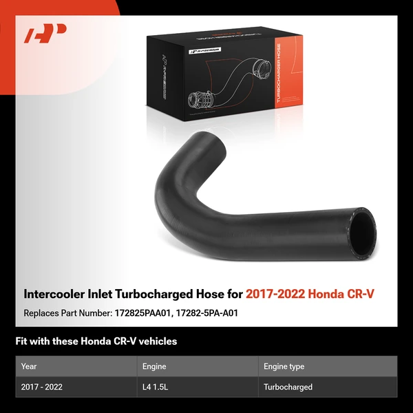 Intercooler Inlet Turbocharged Hose for 2017-2022 Honda CR-V