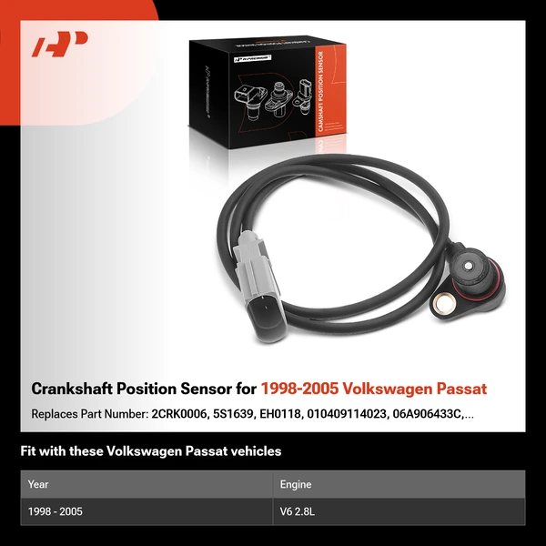 Crankshaft Position Sensor for 1998-2005 Volkswagen Passat