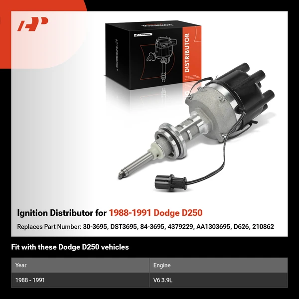 Ignition Distributor for 1988-1991 Dodge D250