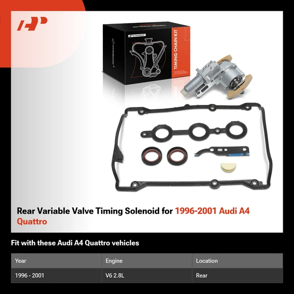 Rear Variable Valve Timing Solenoid for 1996-2001 Audi A4 Quattro