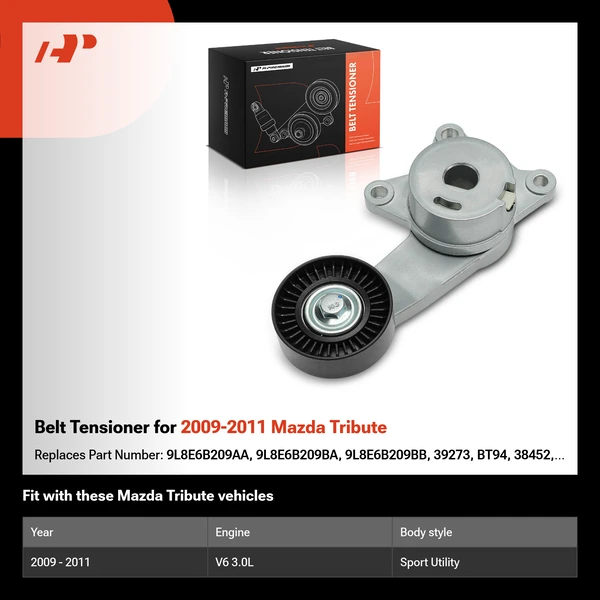 Belt Tensioner for 2009-2011 Mazda Tribute