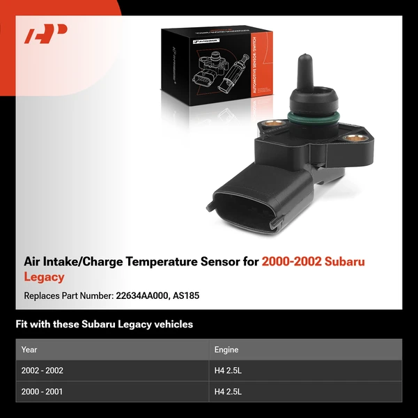 Air Intake/Charge Temperature Sensor for 2000-2002 Subaru Legacy
