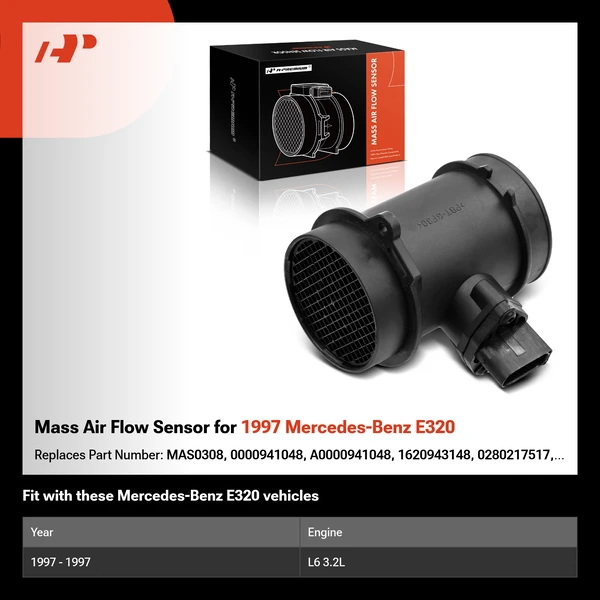 Mass Air Flow Sensor for 1997 Mercedes-Benz E320