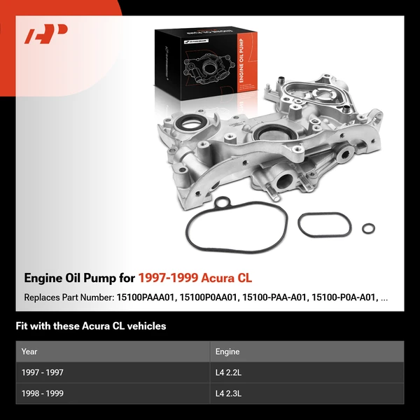 Engine Oil Pump for 1997-1999 Acura CL