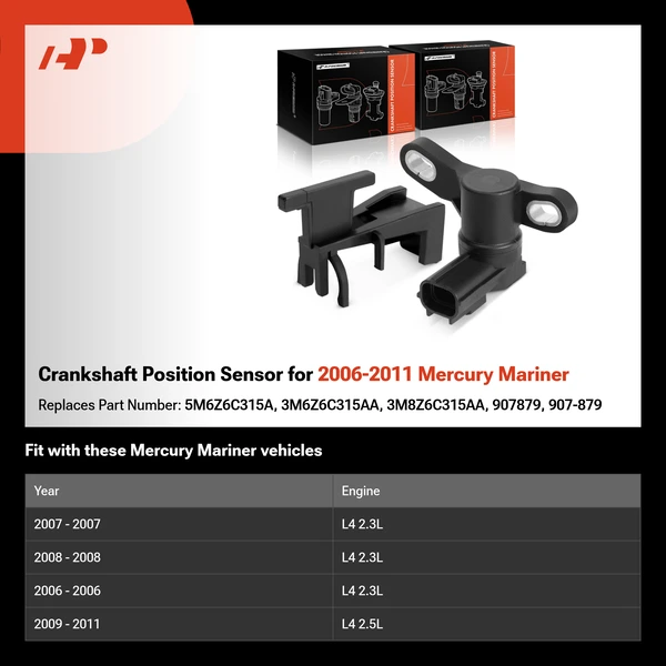 Crankshaft Position Sensor for 2006-2011 Mercury Mariner