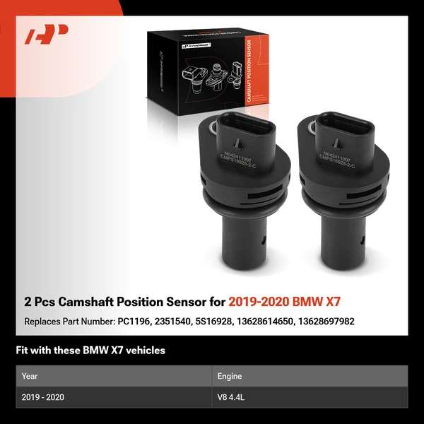 2 Pcs Camshaft Position Sensor for 2019-2020 BMW X7