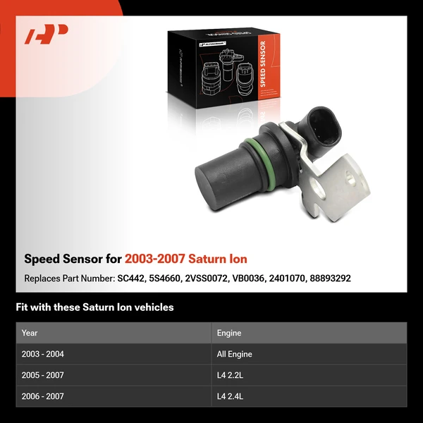 Speed Sensor for 2003-2007 Saturn Ion
