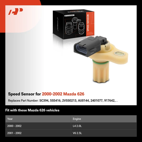 Speed Sensor for 2000-2002 Mazda 626
