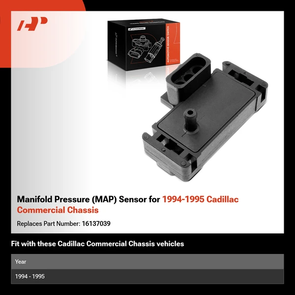 Manifold Pressure (MAP) Sensor for 1994-1995 Cadillac Commercial Chassis