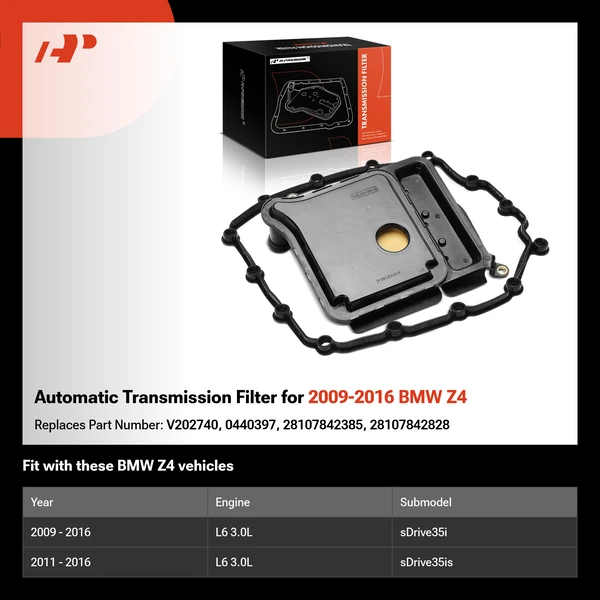 Automatic Transmission Filter for 2009-2016 BMW Z4