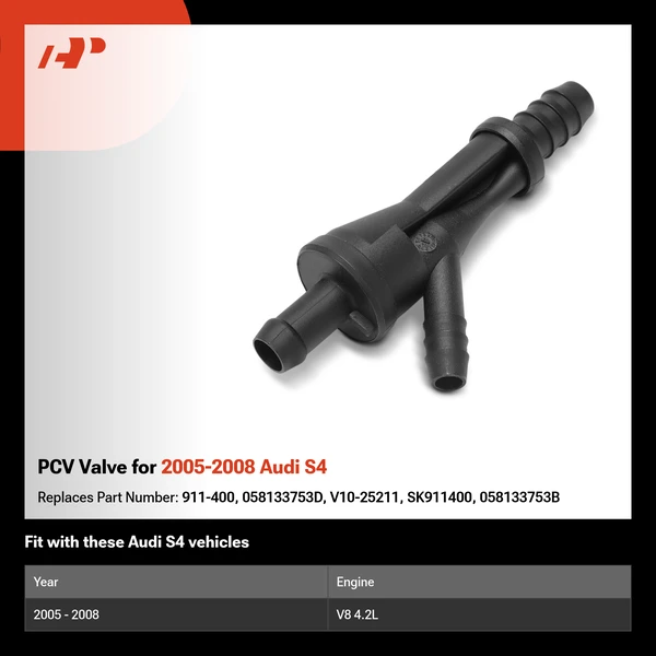 PCV Valve for 2005-2008 Audi S4