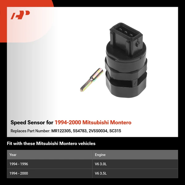 Speed Sensor for 1994-2000 Mitsubishi Montero