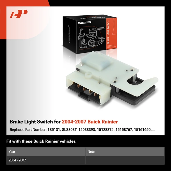 Brake Light Switch for 2004-2007 Buick Rainier