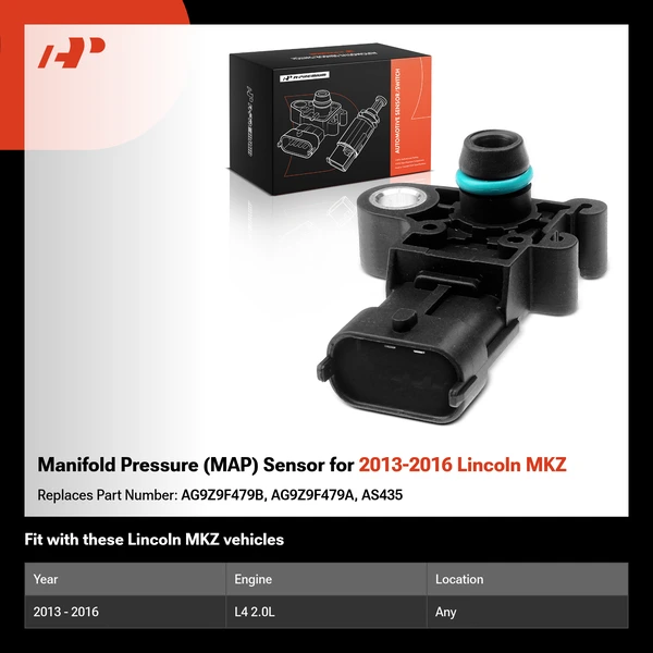 Manifold Pressure (MAP) Sensor for 2013-2016 Lincoln MKZ