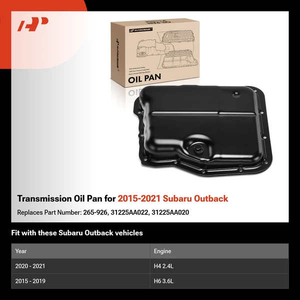 Transmission Oil Pan for 2015-2021 Subaru Outback