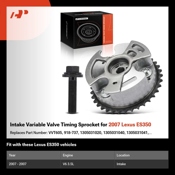 Intake Variable Valve Timing Sprocket for 2007 Lexus ES350