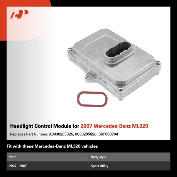 Headlight Control Module for 2007 Mercedes-Benz ML320