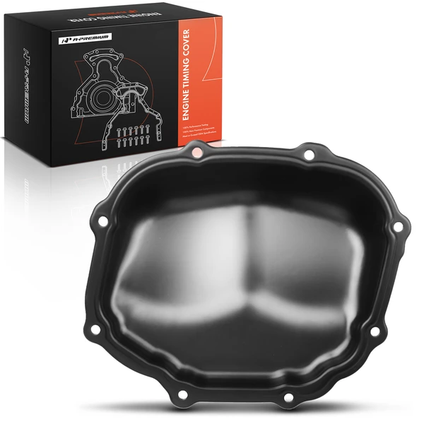 Right Engine Timing Cover for Audi A4 A6 Quattro 2005-2009 V6 3.2L