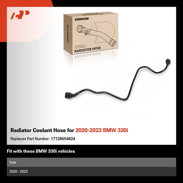 Radiator Coolant Hose for 2020-2023 BMW 330i
