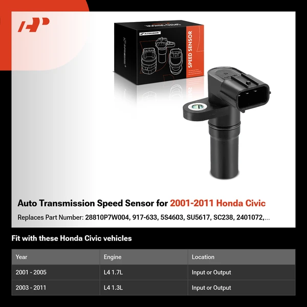 Auto Transmission Speed Sensor for 2001-2011 Honda Civic