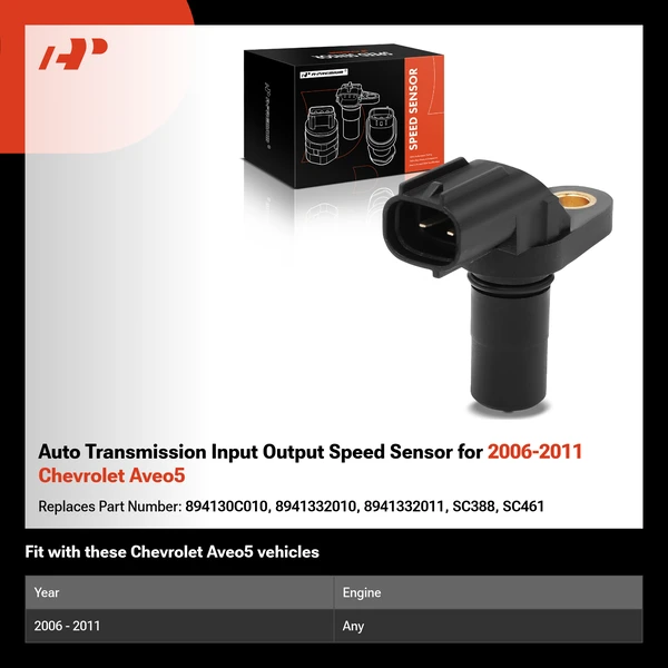 Auto Transmission Input Output Speed Sensor for 2006-2011 Chevrolet Aveo5