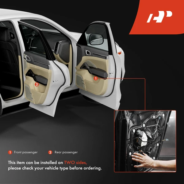 Front Passenger or Rear Passenger Power Window Motor for Ford Five Hundred 05-07