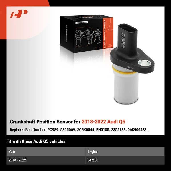 Crankshaft Position Sensor for 2018-2022 Audi Q5
