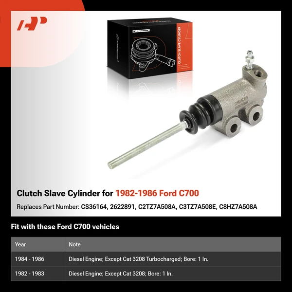 Clutch Slave Cylinder for 1982-1986 Ford C700