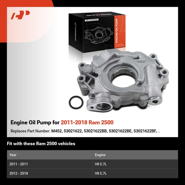 Engine Oil Pump for 2011-2018 Ram 2500