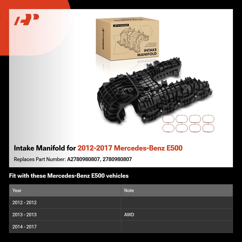 Intake Manifold for 2012-2017 Mercedes-Benz E500