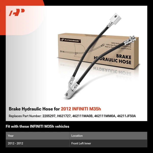 Brake Hydraulic Hose for 2012 INFINITI M35h