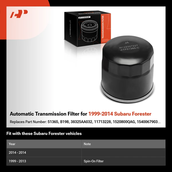 Automatic Transmission Filter for 1999-2014 Subaru Forester