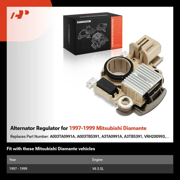 Alternator Regulator for 1997-1999 Mitsubishi Diamante