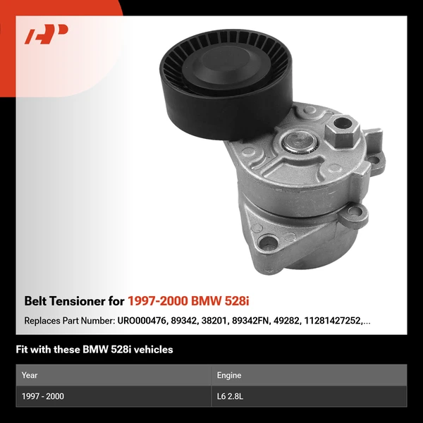 Belt Tensioner for 1997-2000 BMW 528i