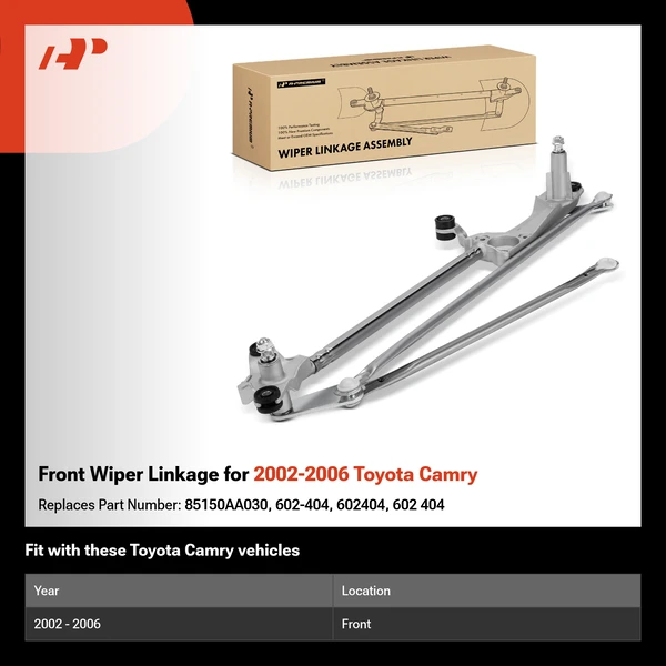 Front Wiper Linkage for 2002-2006 Toyota Camry