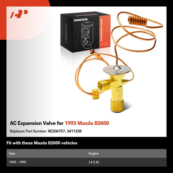 AC Expansion Valve for 1993 Mazda B2600