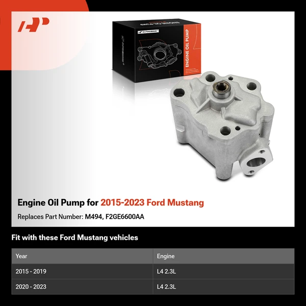 Engine Oil Pump for 2015-2023 Ford Mustang