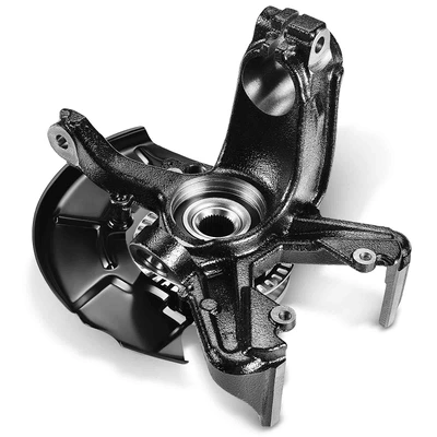 Front Driver Steering Knuckle & Wheel Hub Bearing Assembly
