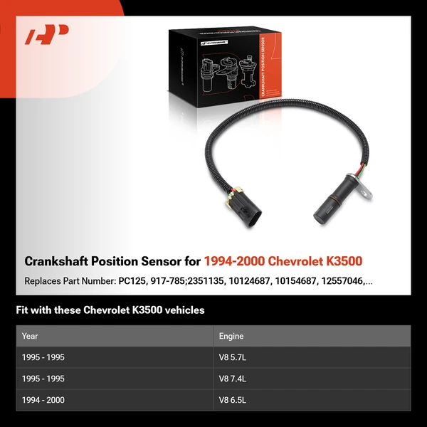Crankshaft Position Sensor for 1994-2000 Chevrolet K3500