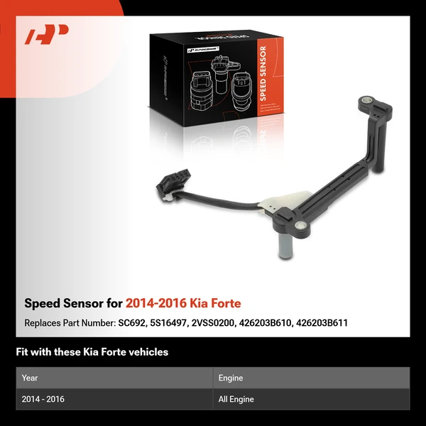 Speed Sensor for 2014-2016 Kia Forte