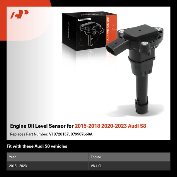 Engine Oil Level Sensor for 2015-2018 2020-2023 Audi S8