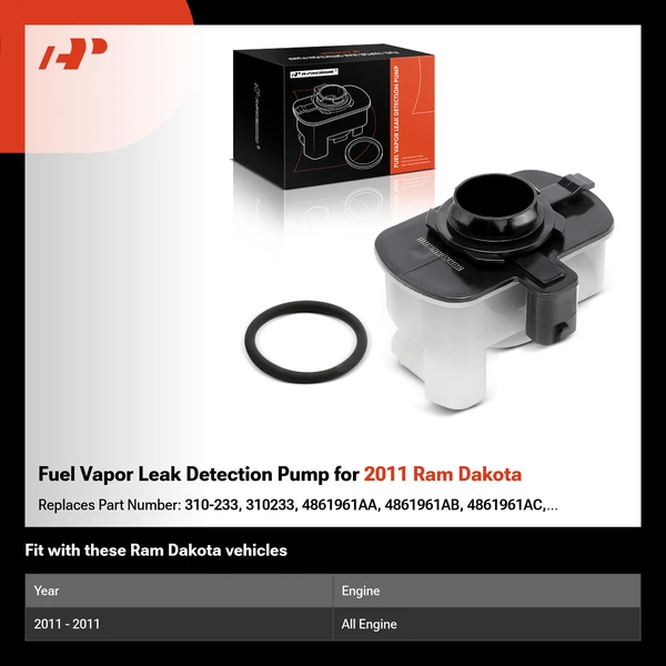 Fuel Vapor Leak Detection Pump for 2011 Ram Dakota