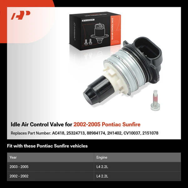Idle Air Control Valve for 2002-2005 Pontiac Sunfire