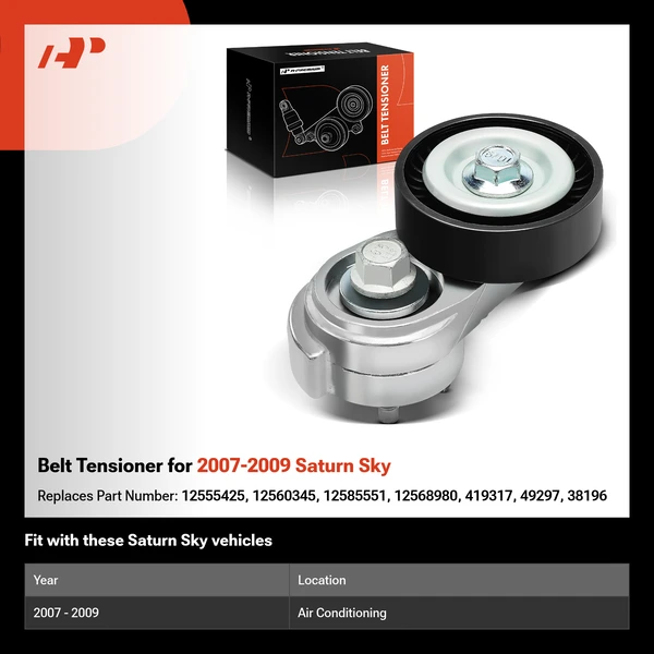 Belt Tensioner for 2007-2009 Saturn Sky