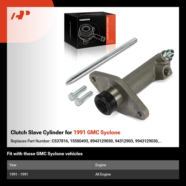 Clutch Slave Cylinder for 1991 GMC Syclone
