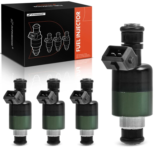 4-Pc Fuel Injector 2-Blade Terminal A-Premium APFI101