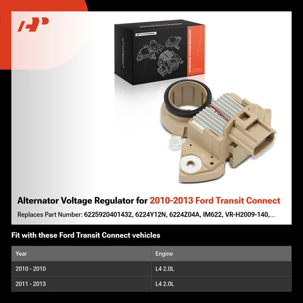 Alternator Voltage Regulator for 2010-2013 Ford Transit Connect