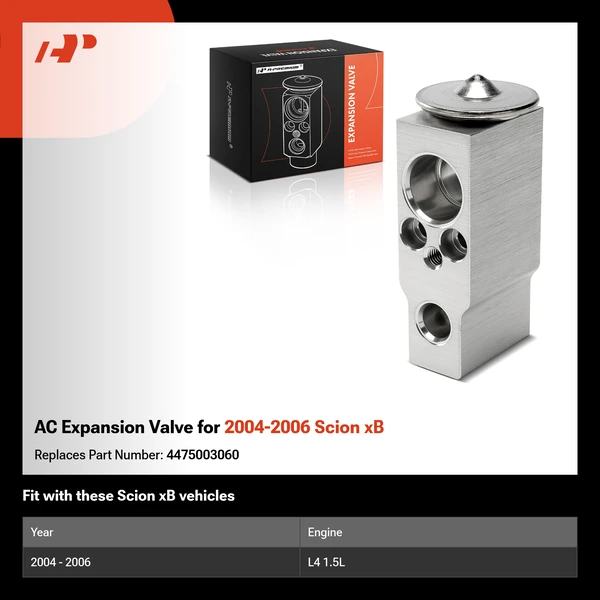 AC Expansion Valve for 2004-2006 Scion xB